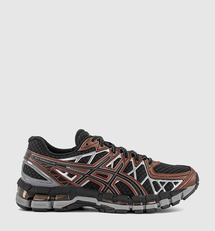 ASICS Gel-kayano 20 Trainers Black Reddish Brown