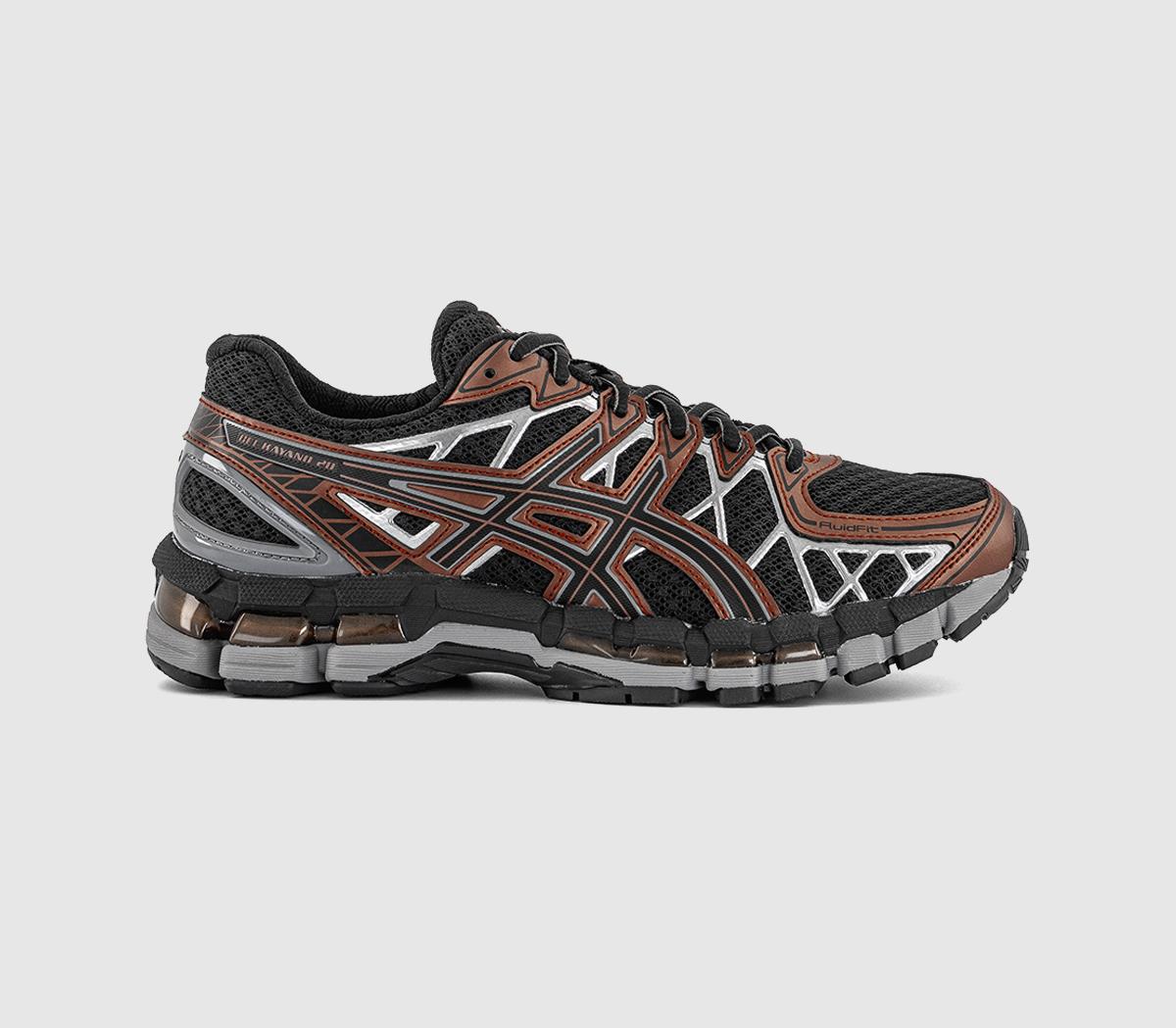 ASICSGel-kayano 20 TrainersBlack Reddish Brown