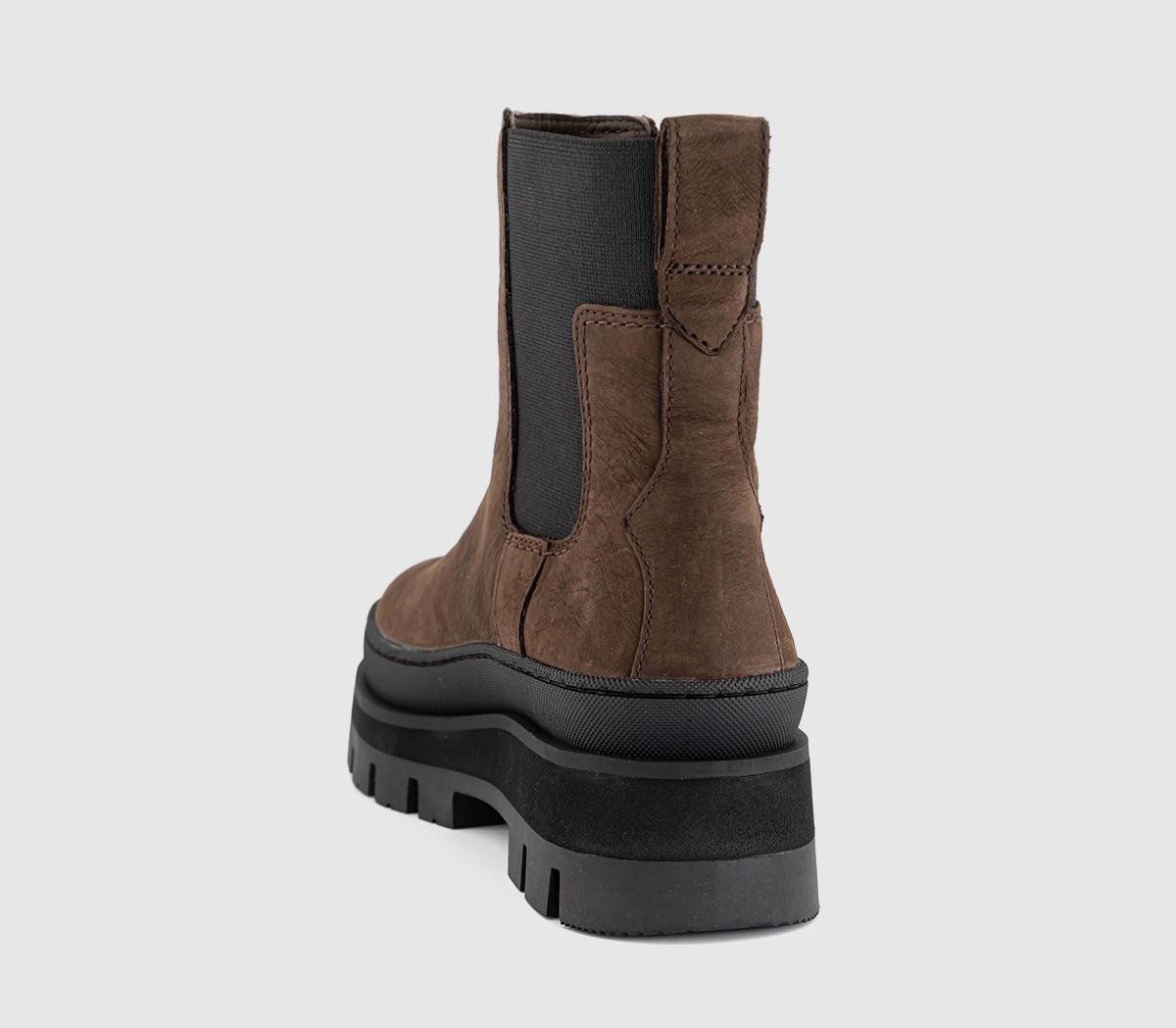 Clarks Boots & ShoesOrianna2 Top Chelsea BootsDark Brown Nubuck