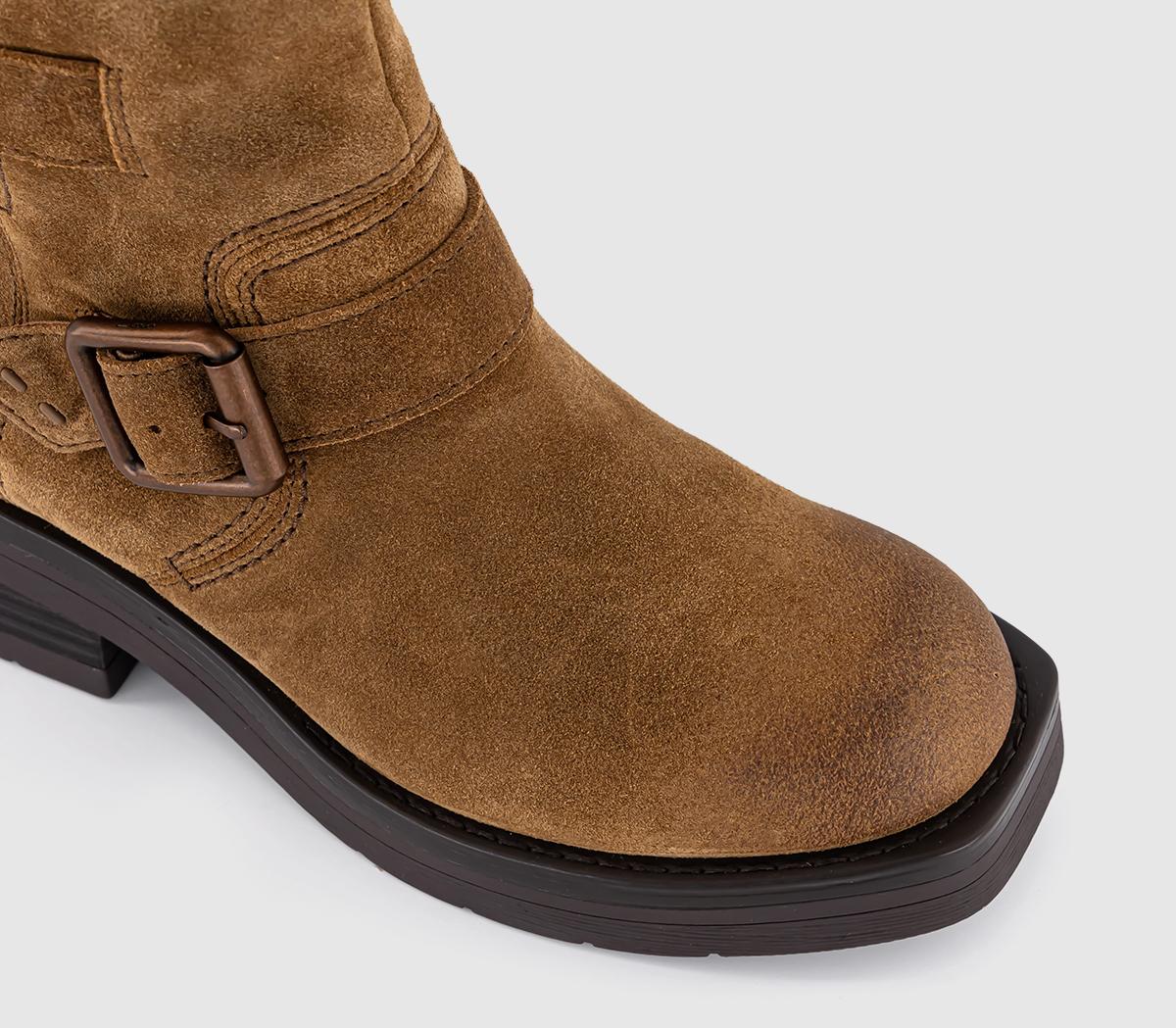 Clarks Boots & ShoesRebelle Buckle Boots Clarks Boots & ShoesRebelle Buckle BootsWalnut Suede
