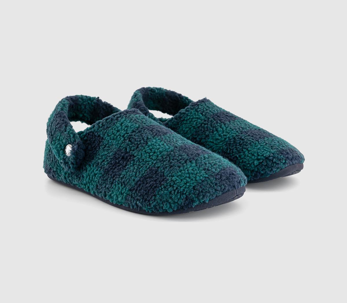 CrocsClassic Cozzzy SlippersHosta Navy Check