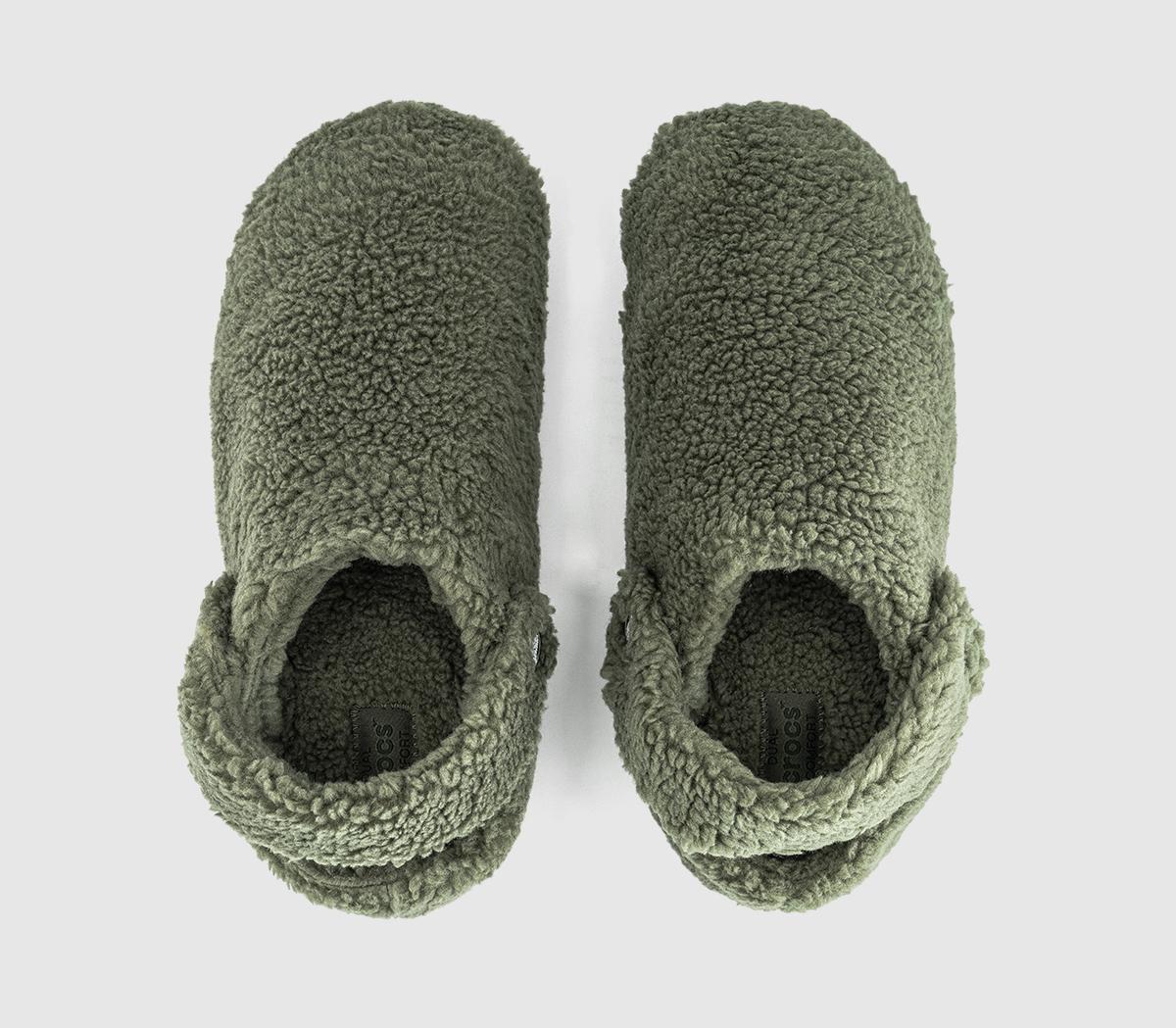 CrocsClassic CozzyArmy Green