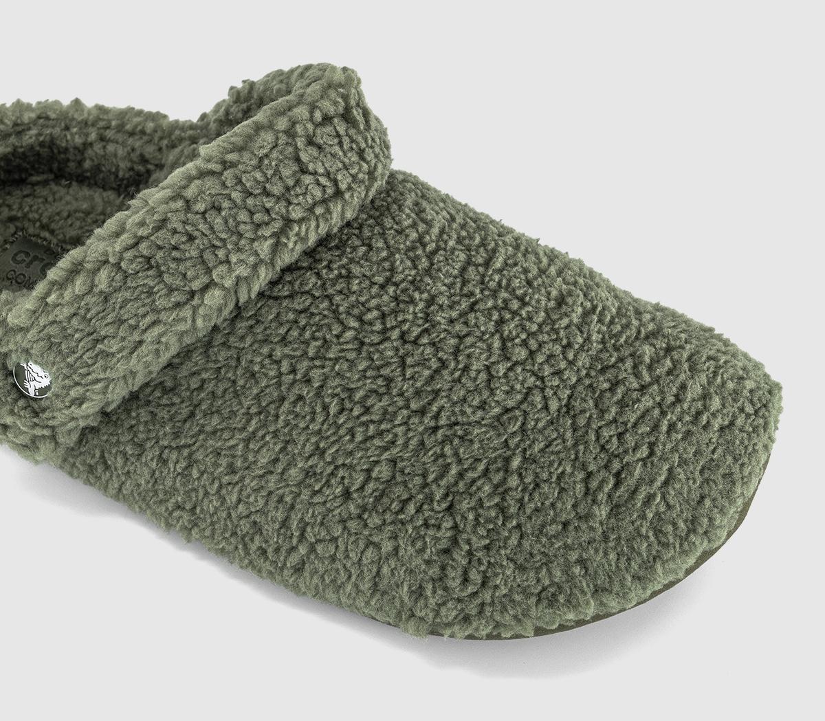 CrocsClassic CozzyArmy Green