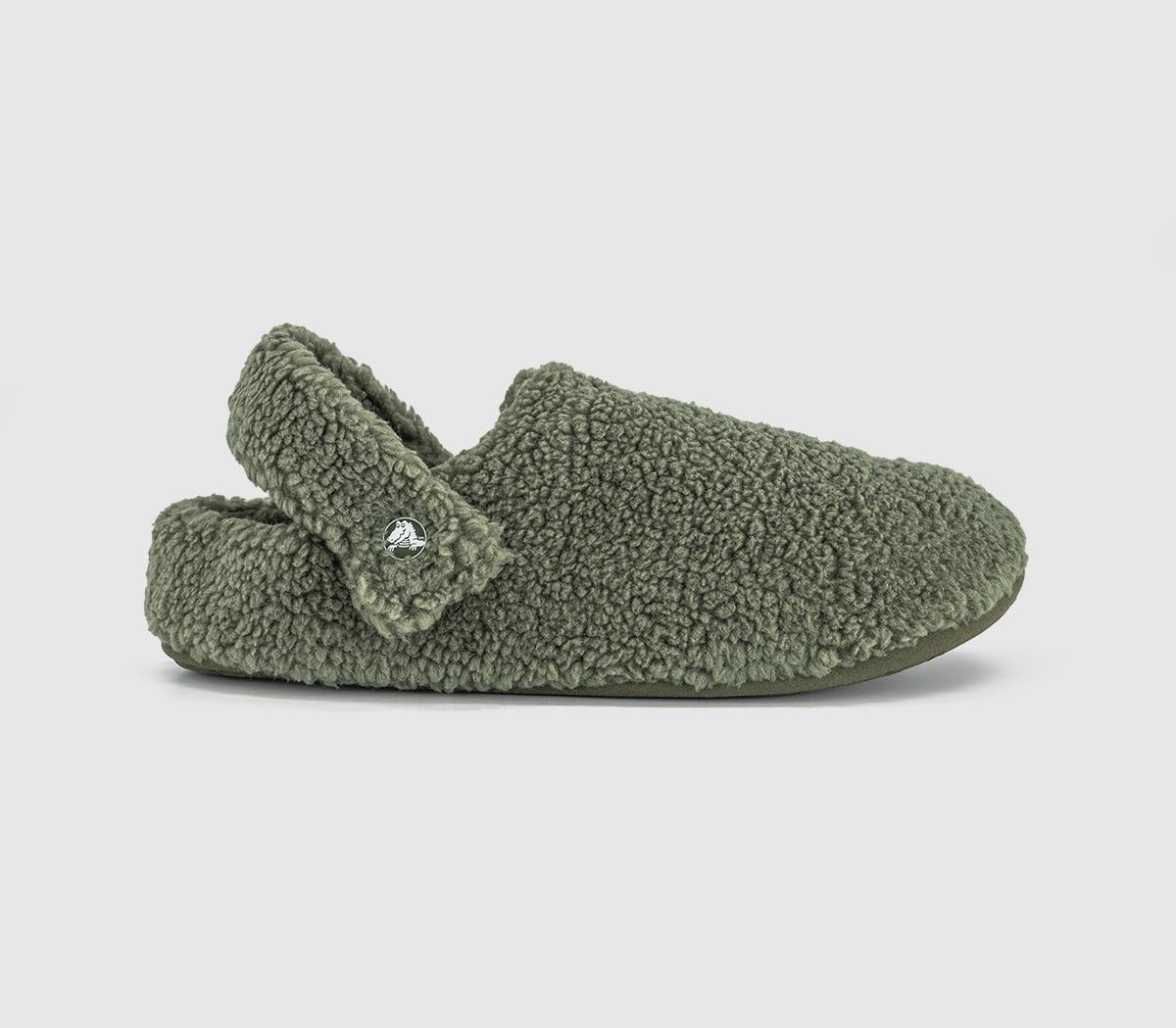 CrocsClassic CozzyArmy Green
