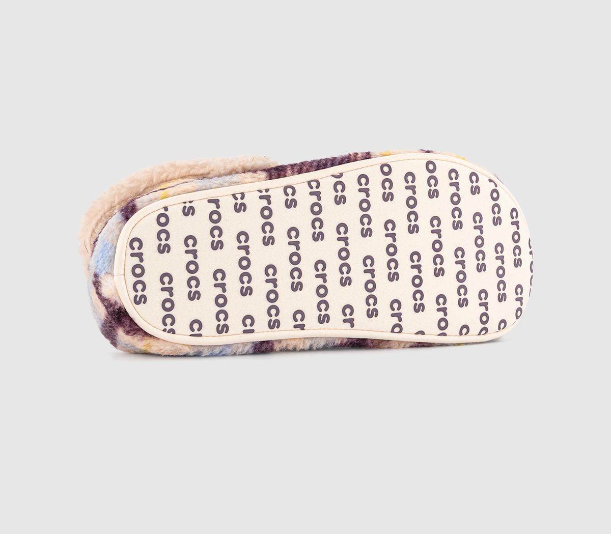 CrocsClassic Cozzzy SlippersPink Caramel Print