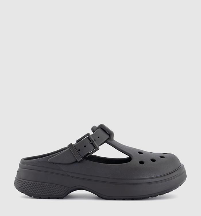 Crocs Classic Mary Jane Clogs Black