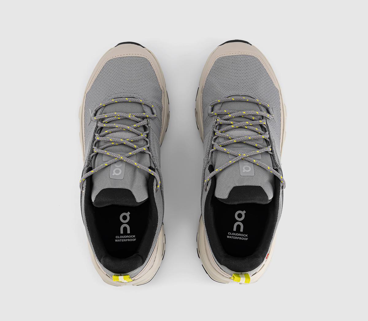 ONCloudrock Low Waterproof TrainersAlloy Ice F