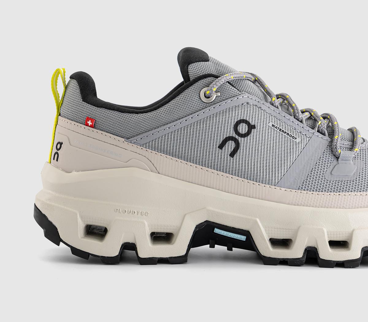 ONCloudrock Low Waterproof TrainersAlloy Ice F