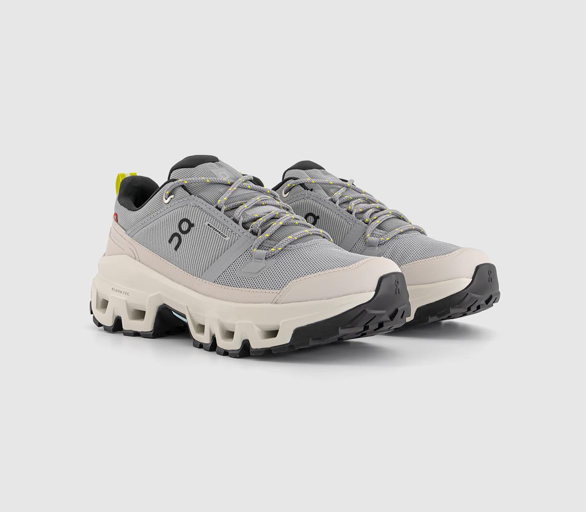 ONCloudrock Low Waterproof TrainersAlloy Ice F