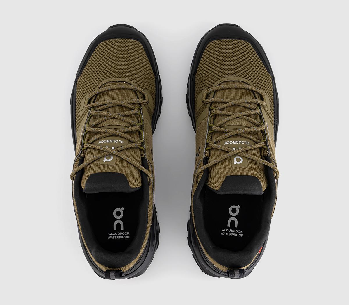 ONCloudrock Low Waterproof TrainersHunter Black