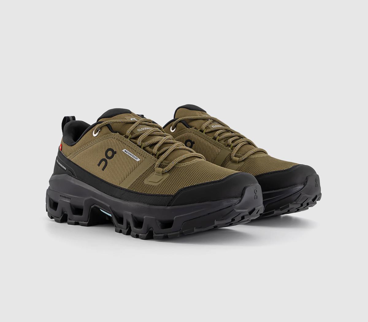 ONCloudrock Low Waterproof TrainersHunter Black