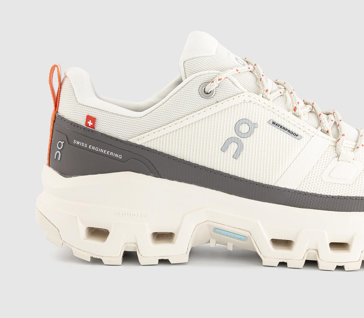 ONCloudrock Low Waterproof TrainersIvory F