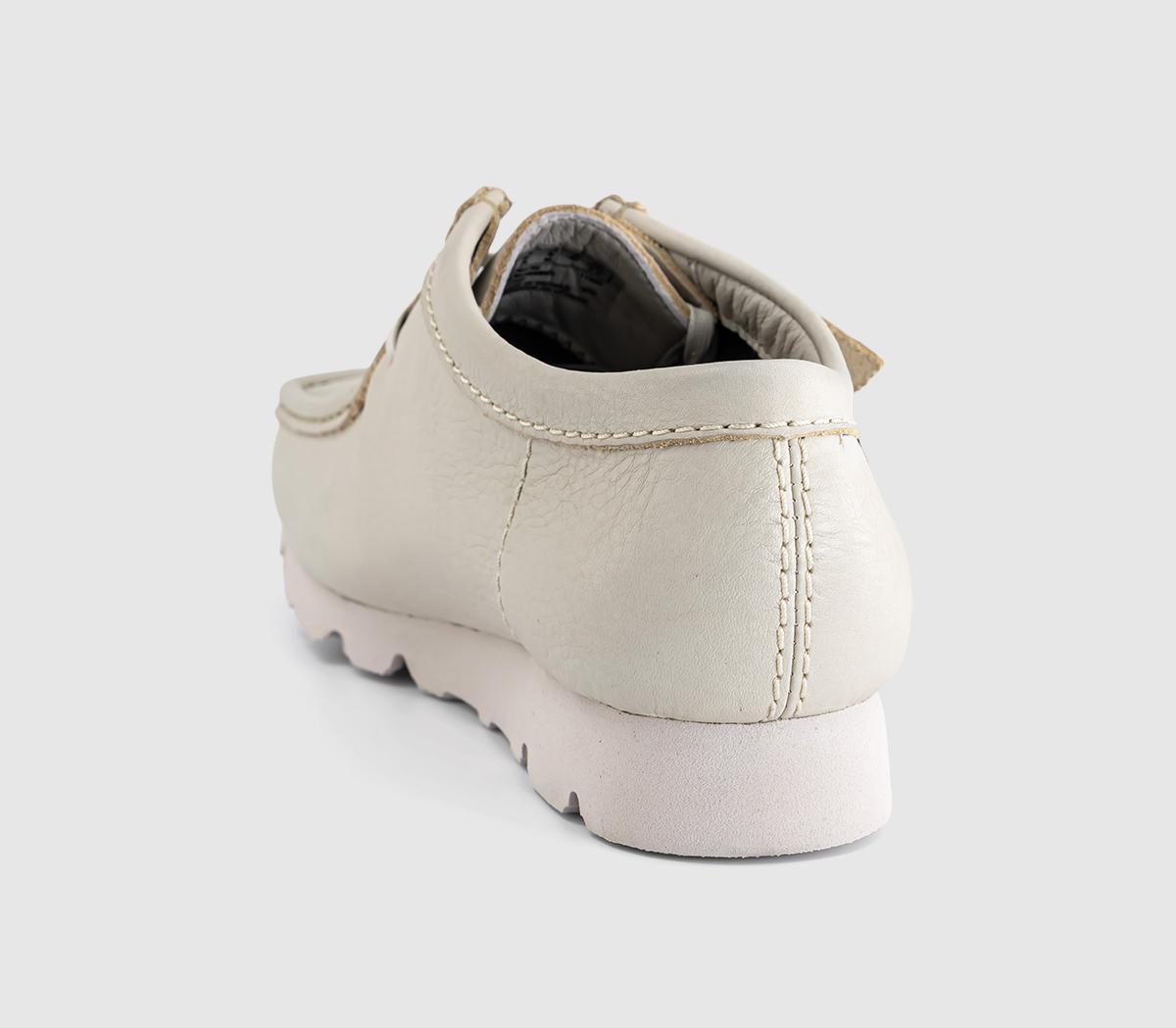 Clarks Originals Wallabee Gtx Men's Shoes White Leather - Men's