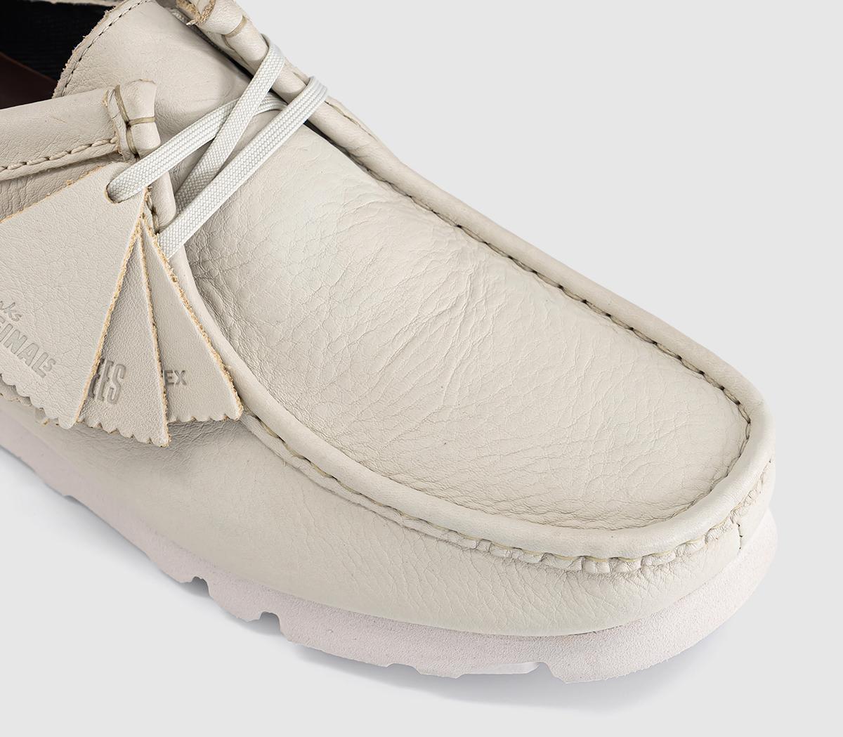 Clarks OriginalsWallabee Gortex ShoesWhite Leather