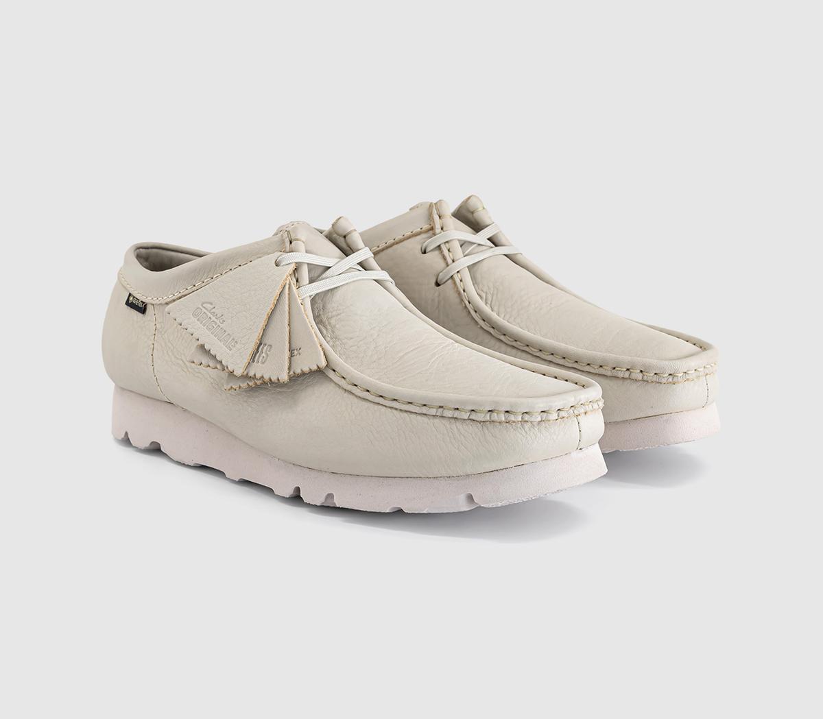 Clarks OriginalsWallabee Gortex ShoesWhite Leather