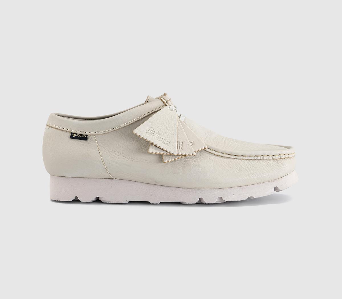 Clarks OriginalsWallabee Gortex ShoesWhite Leather