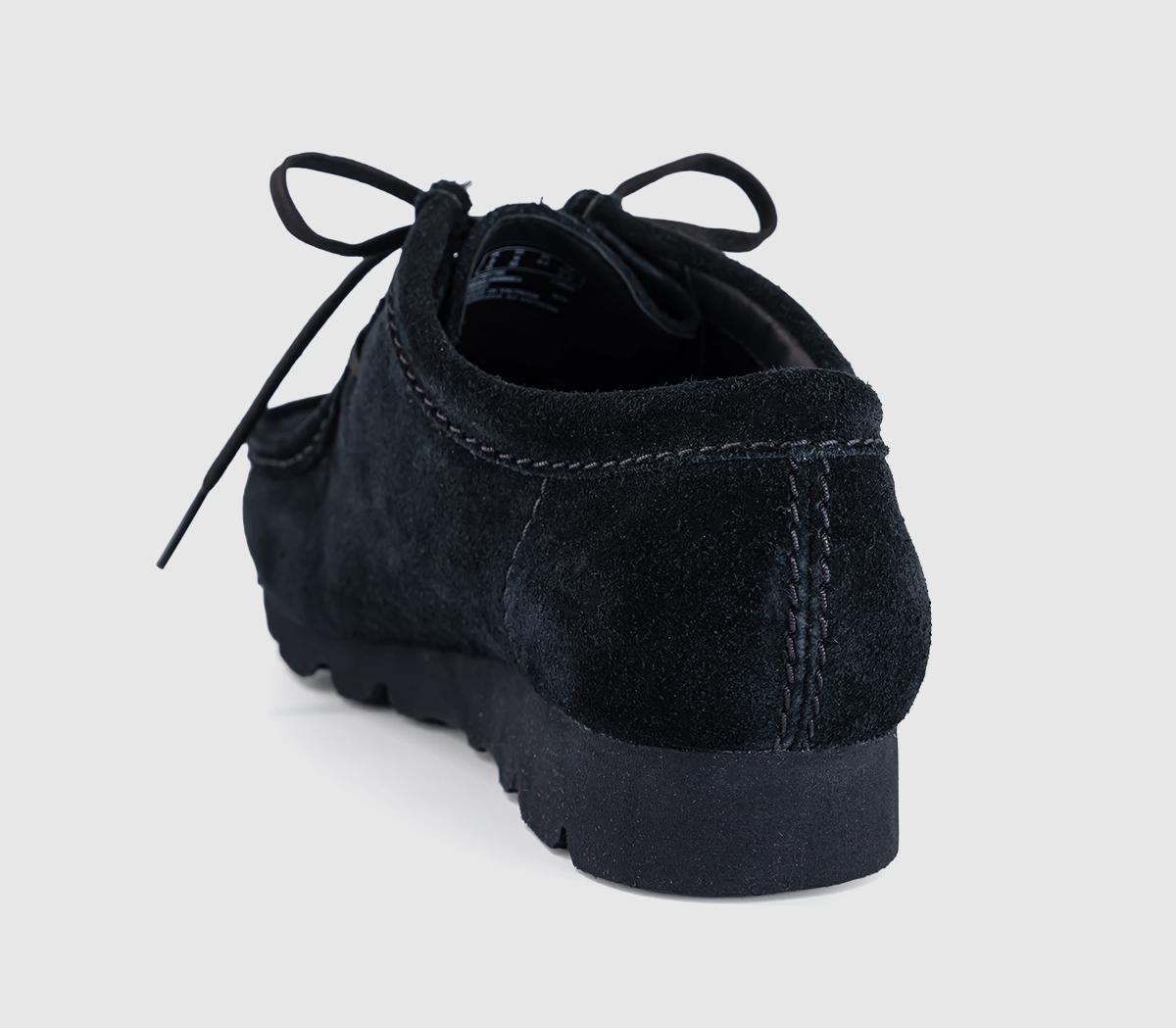 Clarks OriginalsWallabee Gortex ShoesBlack Suede