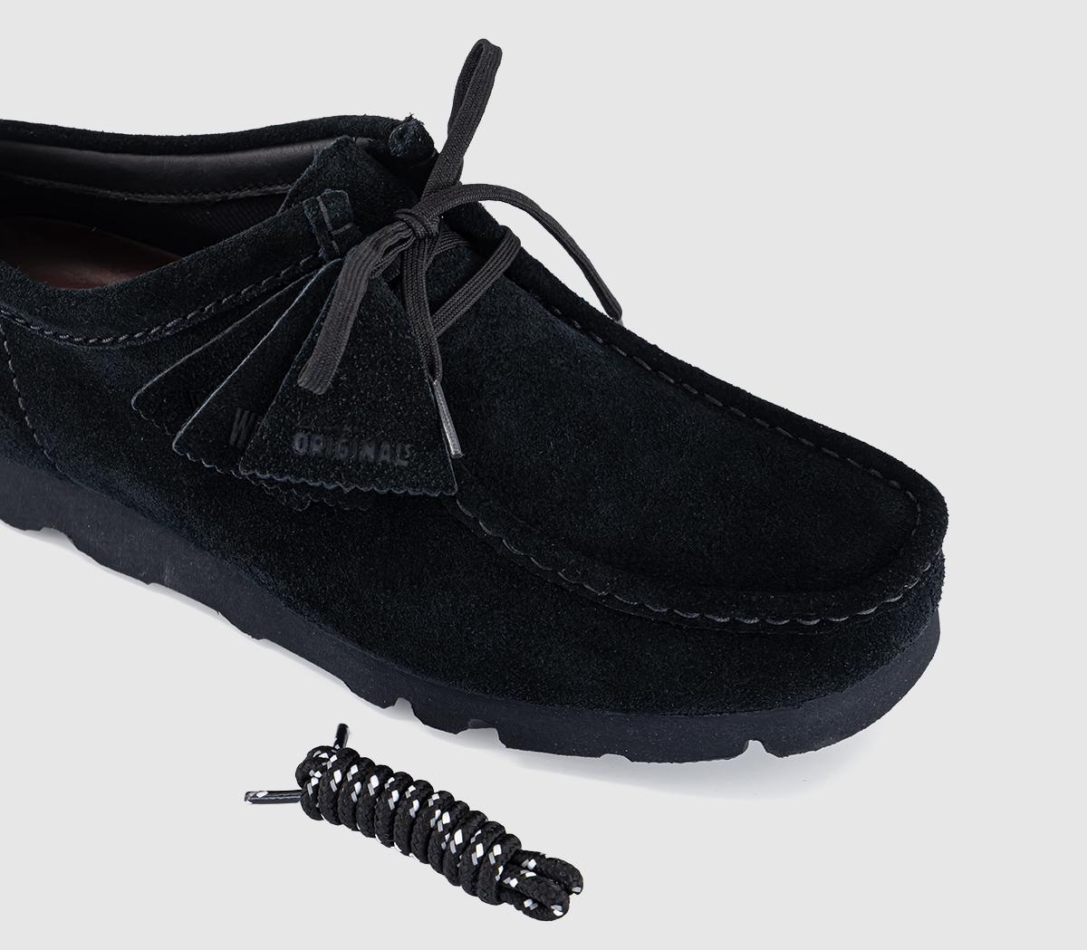 Clarks OriginalsWallabee Gortex ShoesBlack Suede