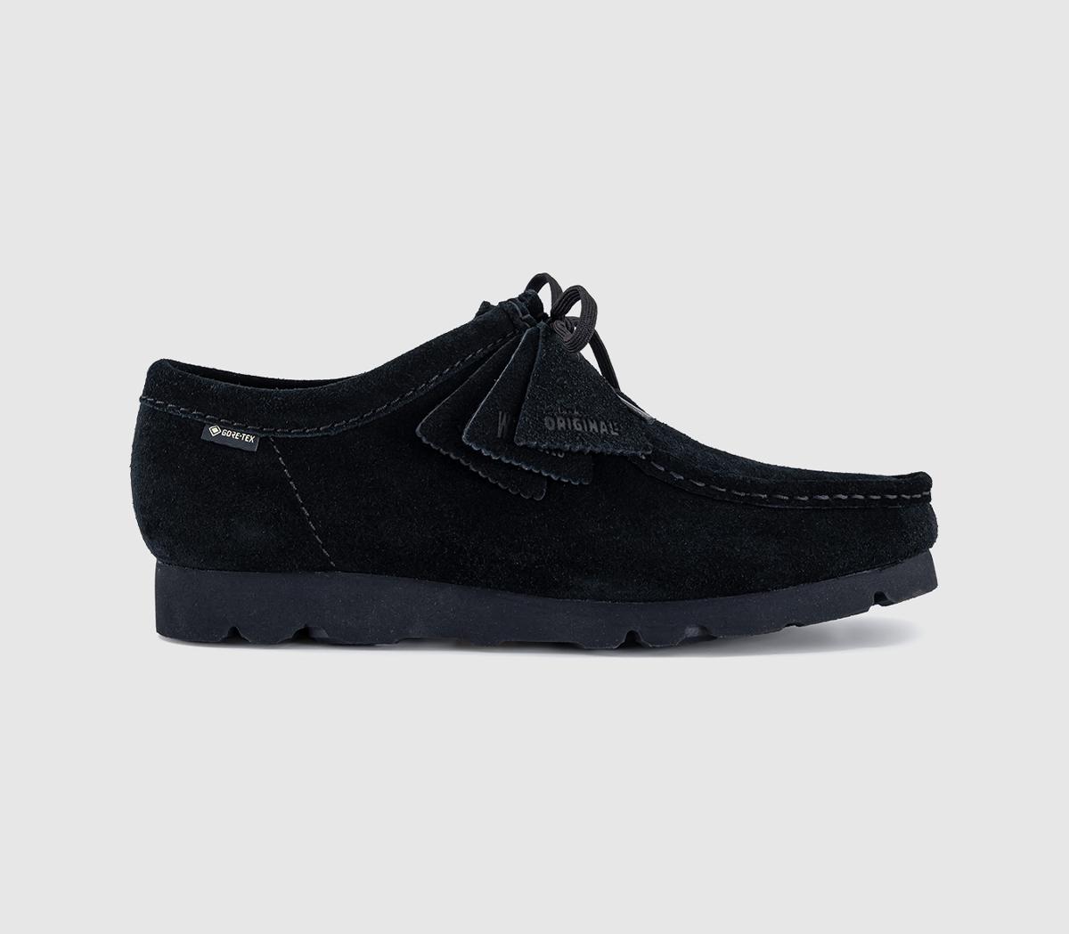 Clarks OriginalsWallabee Gortex ShoesBlack Suede