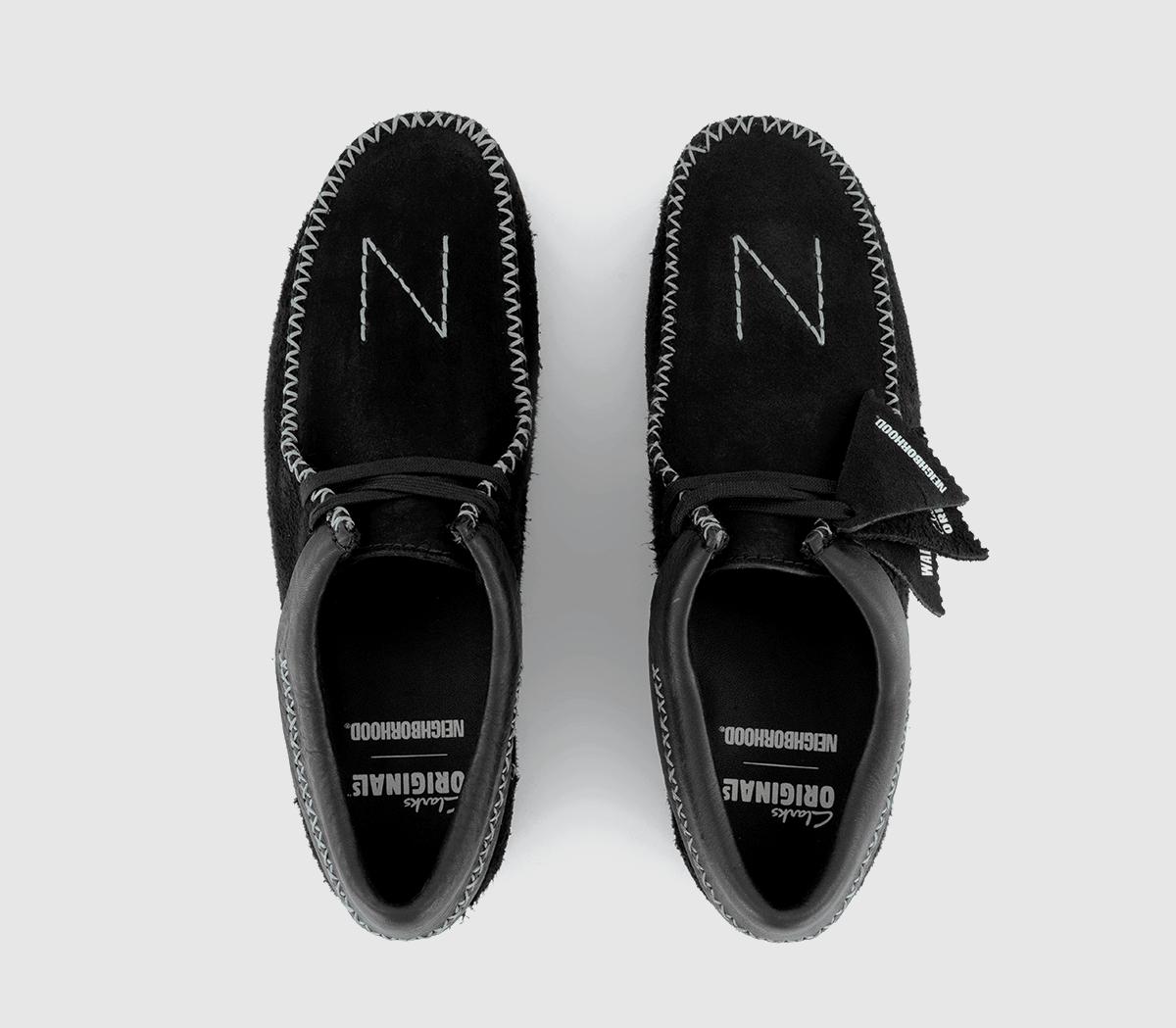 な*つ様 Clarks Wallabee 2 WP Black 26cm Clarks Originals Wallabee NBDH Black - Men's Casual Shoes