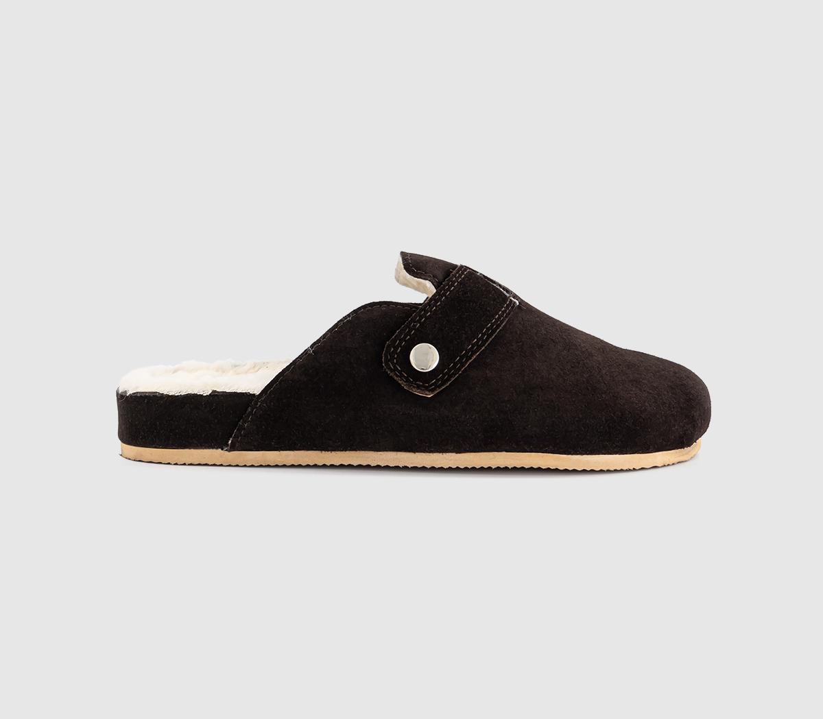 Fiasco Faux Fur Lined Slip On Clogs