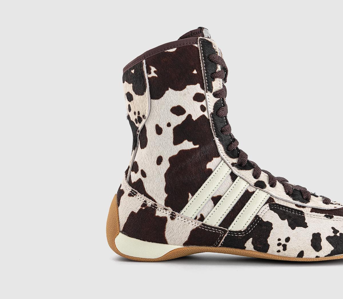 adidasRasant Mid W TrainersShadow Brown Off White Gold Metallic