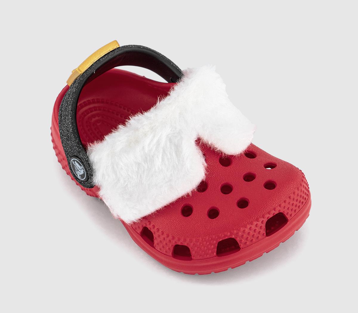CrocsClassic Lined Santa Clogs Littles CrocsClassic Lined Santa Clogs LittlesVarsity Red Multi