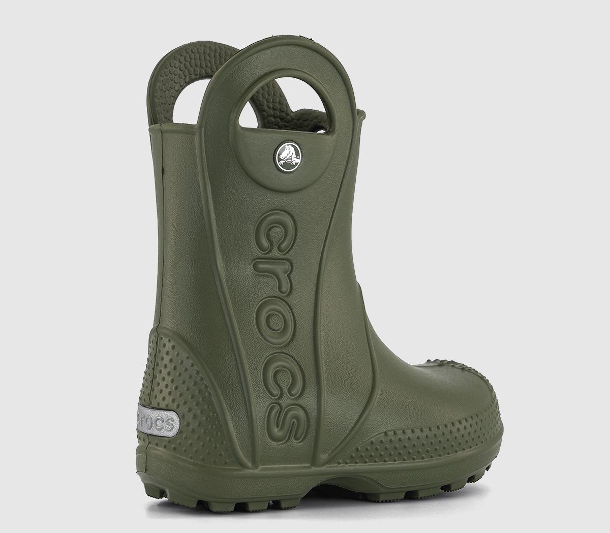 CrocsHandle It Rain Boot ToddlerArmy Green
