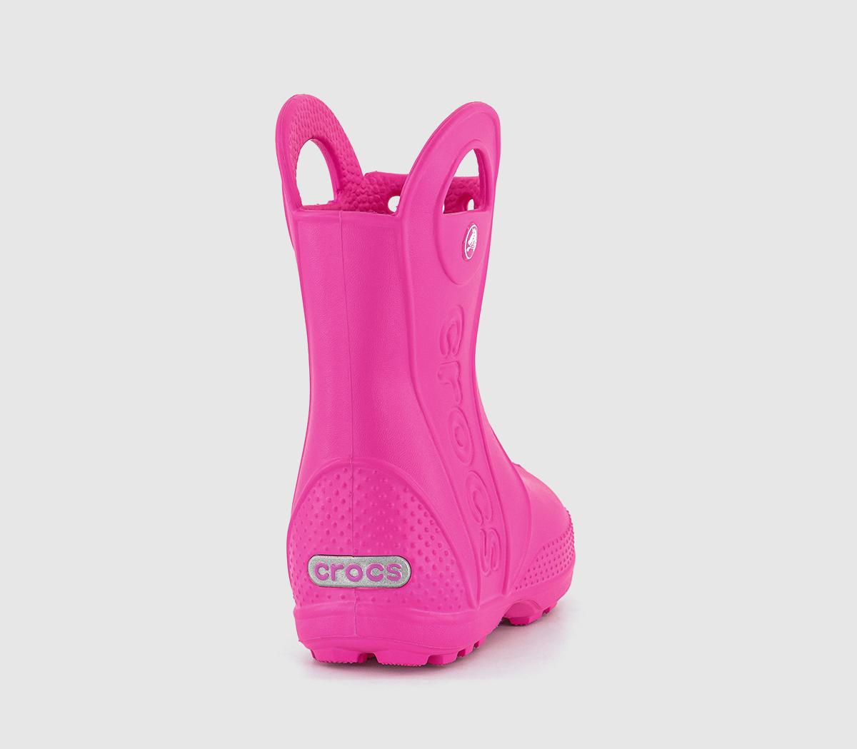 CrocsHandle It Toddler Rain Boots Pink Crush