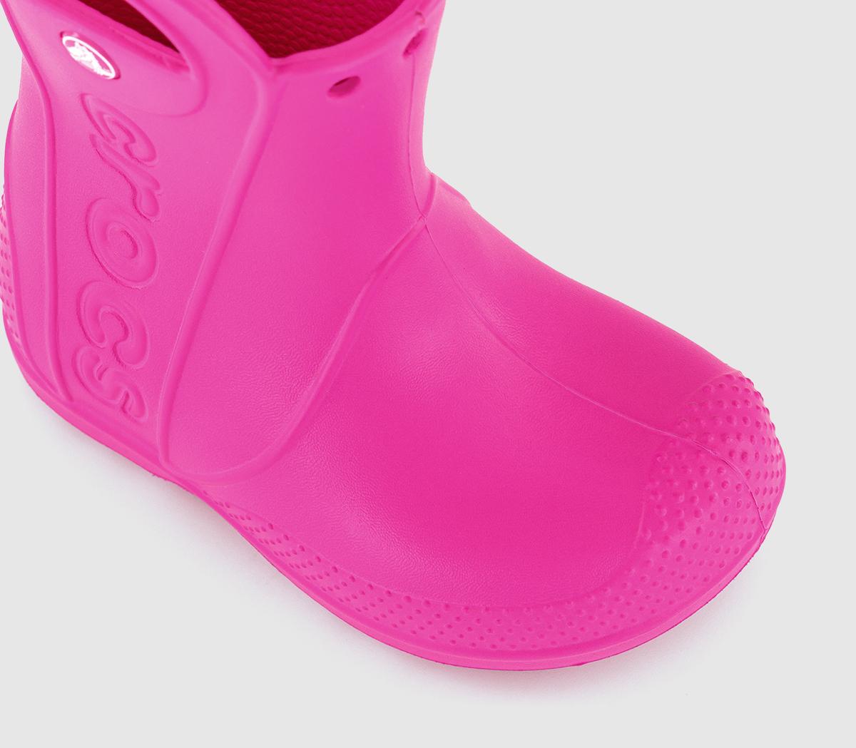 CrocsHandle It Toddler Rain Boots Pink Crush