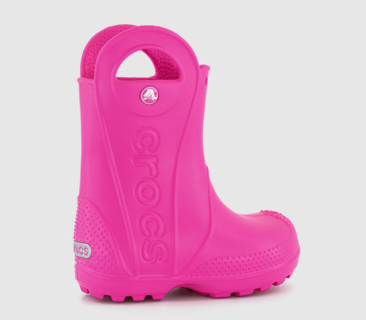 CrocsHandle It Toddler Rain Boots Pink Crush