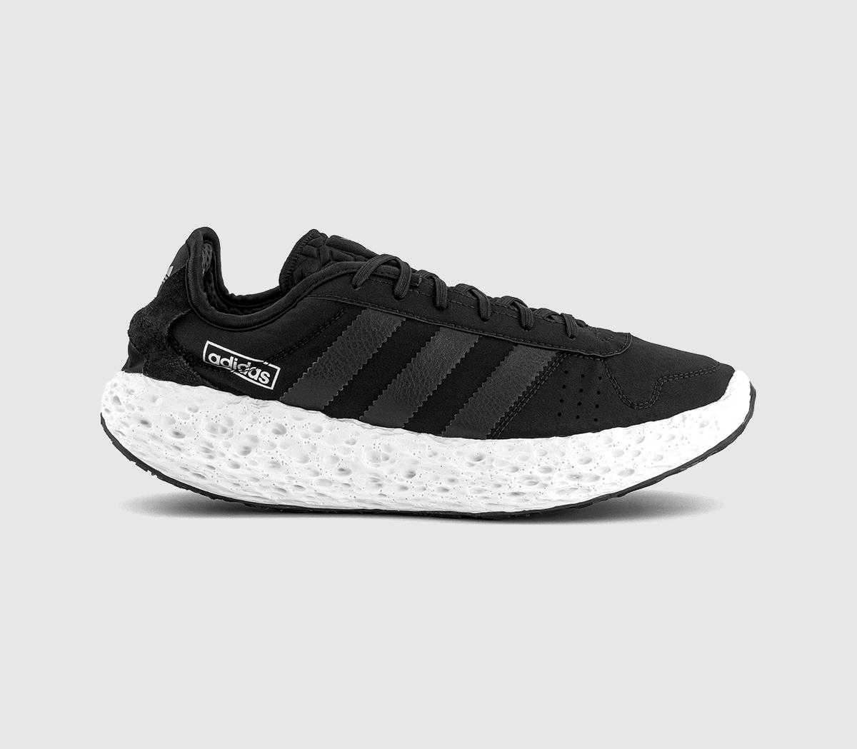 adidas Mens Zponge Trainers Core Black, 6 adidas Mens Zponge Trainers Core Black, 6
