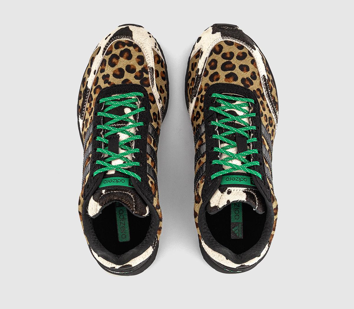 adidas Adizero Adios OG Trainers Grey Black Court Green - Women's