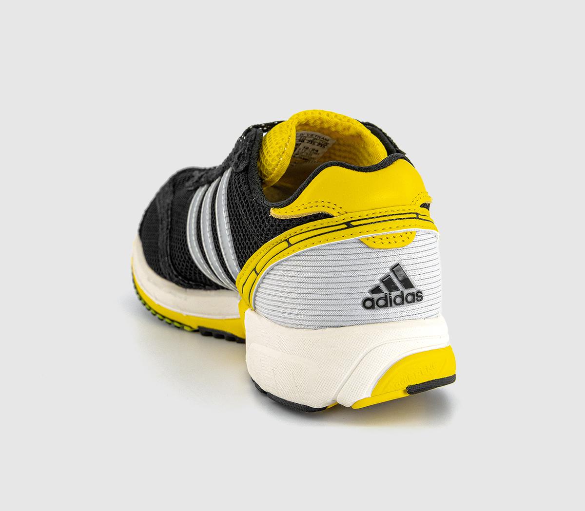 adidas Adizero Adios OG Core Black Silver Metallic Yellow