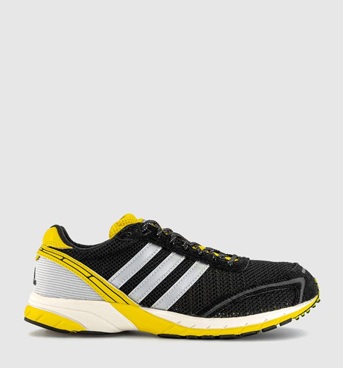 adidas Adizero Adios OG Core Black Silver Metallic Yellow