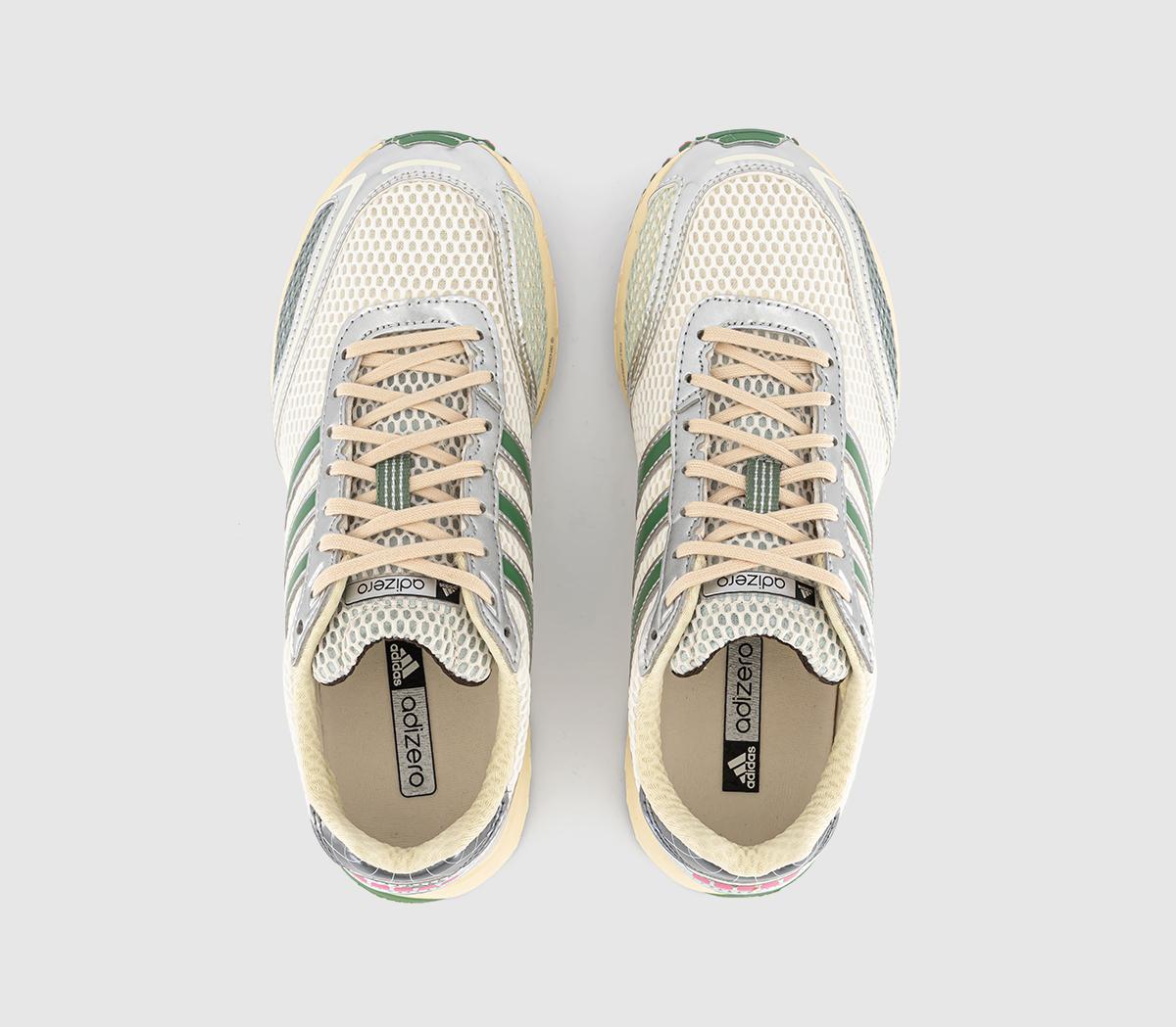 adidasAdizero Adios OG TrainersCream White Preloved Green Dark Brown