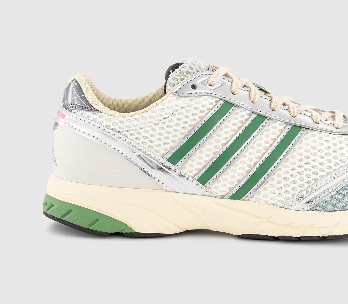 adidasAdizero Adios OG TrainersCream White Preloved Green Dark Brown