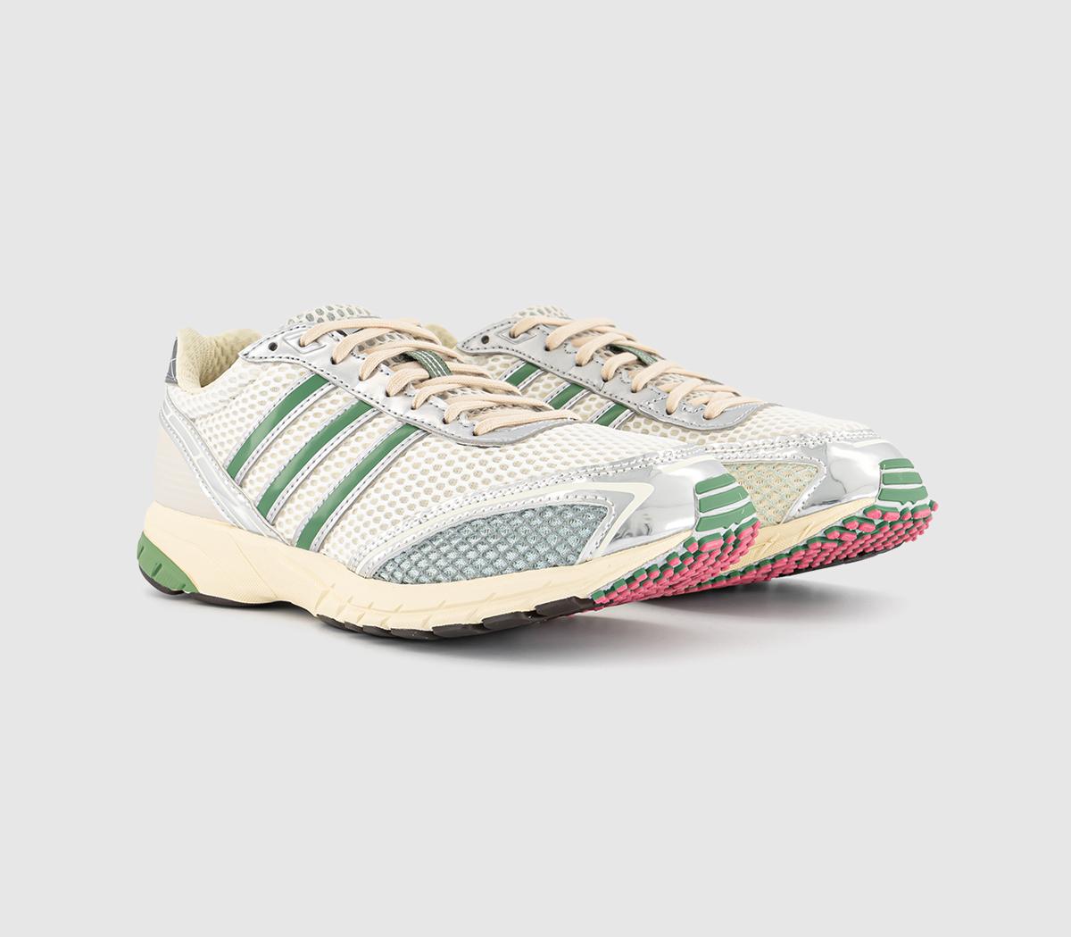 adidasAdizero Adios OG TrainersCream White Preloved Green Dark Brown