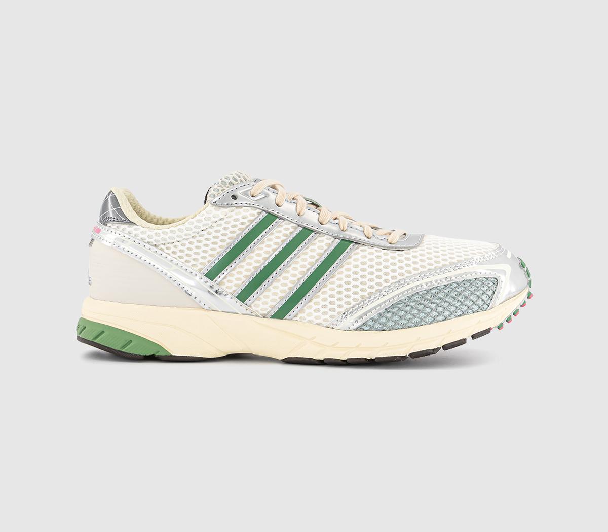 adidasAdizero Adios OG TrainersCream White Preloved Green Dark Brown