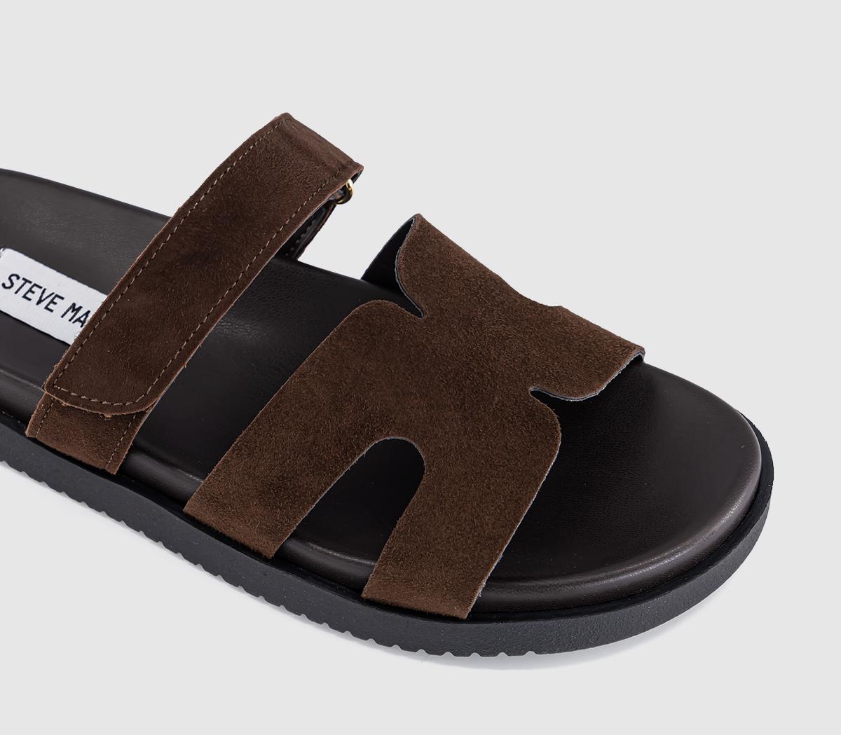 Steve MaddenMissile SandalsDark Brown
