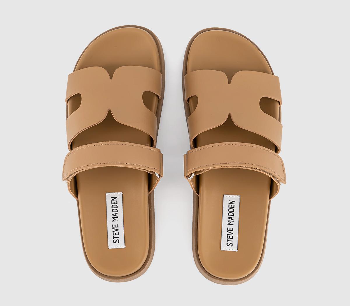 Steve MaddenMissile Sandals Steve MaddenMissile SandalsCognac Leather