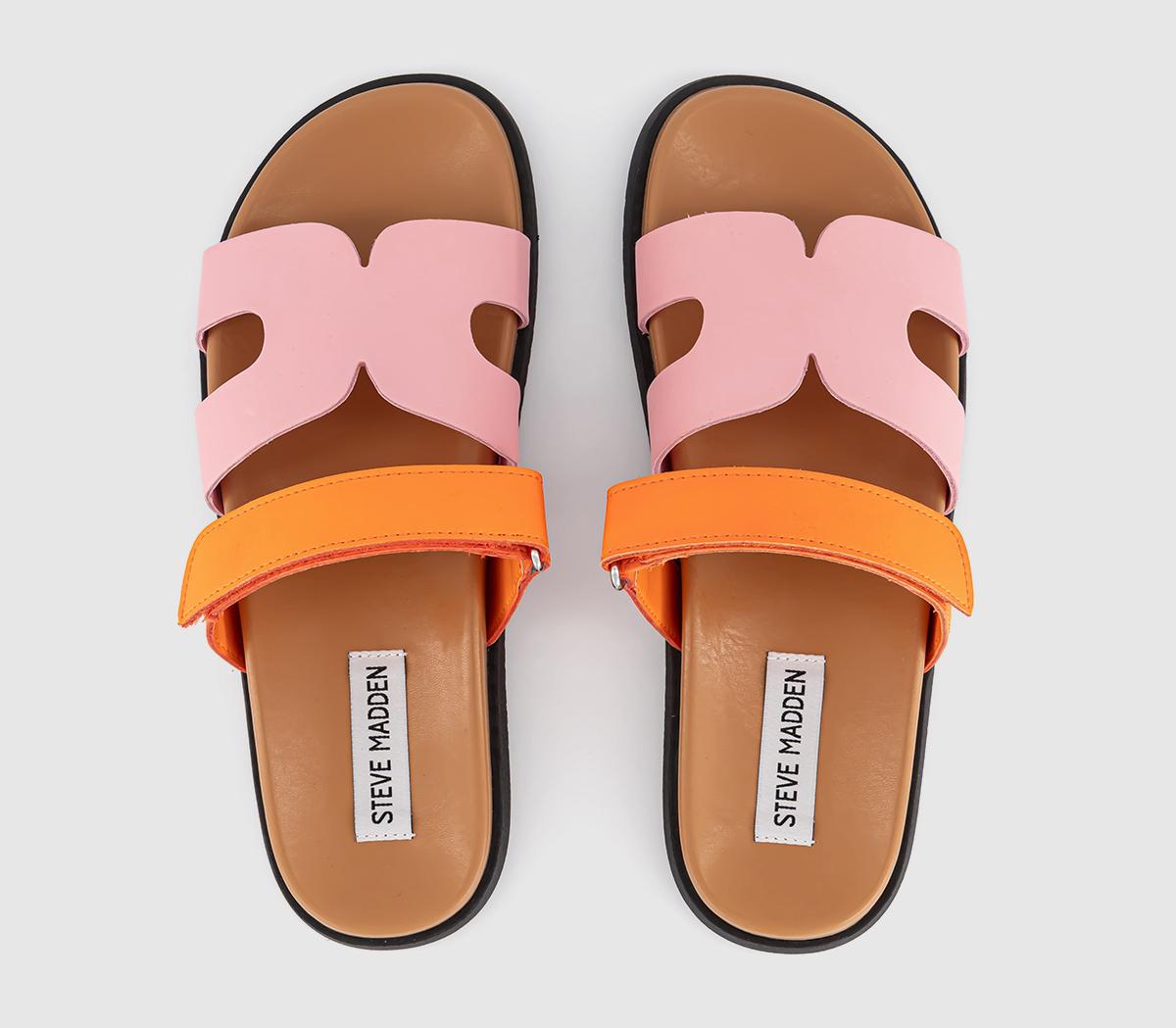 Steve MaddenMissile Sandals Steve MaddenMissile SandalsOrange Pink Mix
