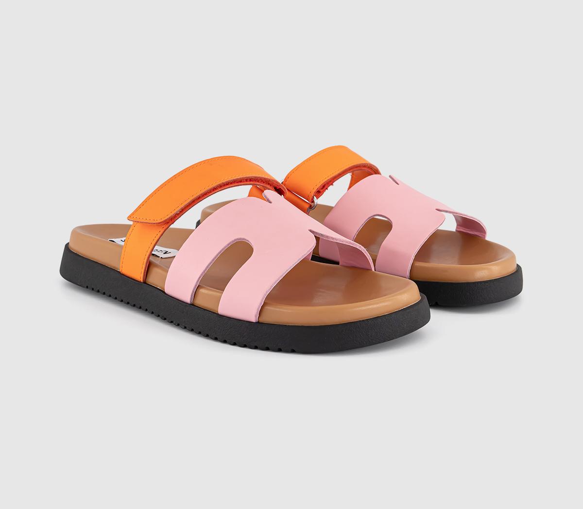 Steve MaddenMissile SandalsOrange Pink Mix