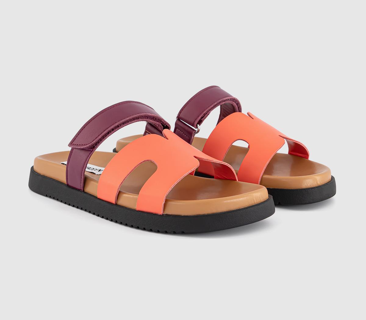 Steve MaddenMissile Sandals Steve MaddenMissile SandalsCoral Plum Mix
