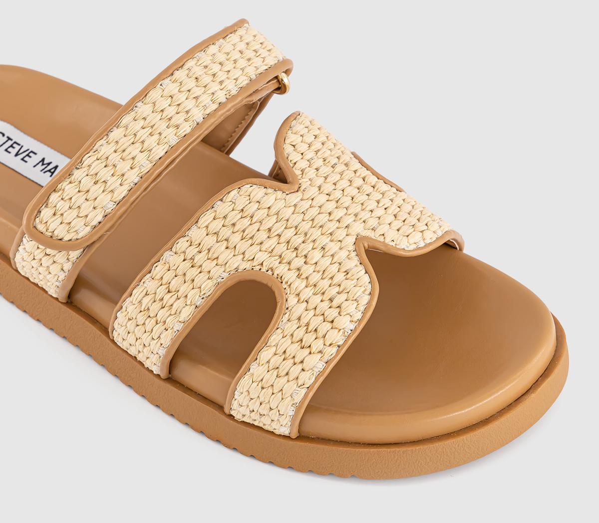 Steve MaddenMissile Sandals Steve MaddenMissile SandalsCream Raffia