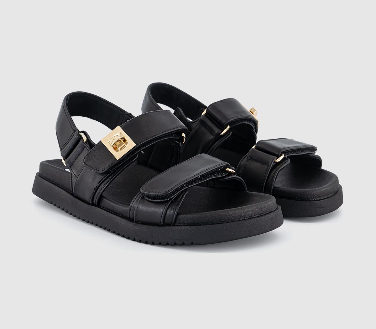 Steve MaddenMona Sandals Steve MaddenMona SandalsBlack Leather