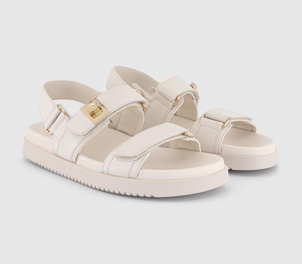 Steve MaddenMona Sandals Steve MaddenMona Sandals White Leather