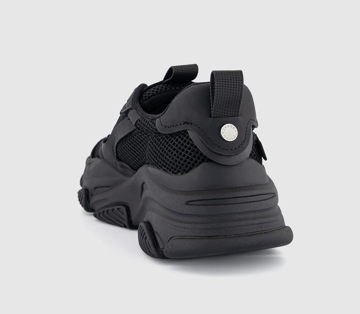 Steve MaddenPosession SneakersTriple Black