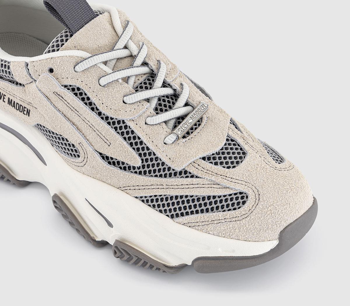 Steve MaddenPosession Sneakers Steve MaddenPosession SneakersGrey Suede