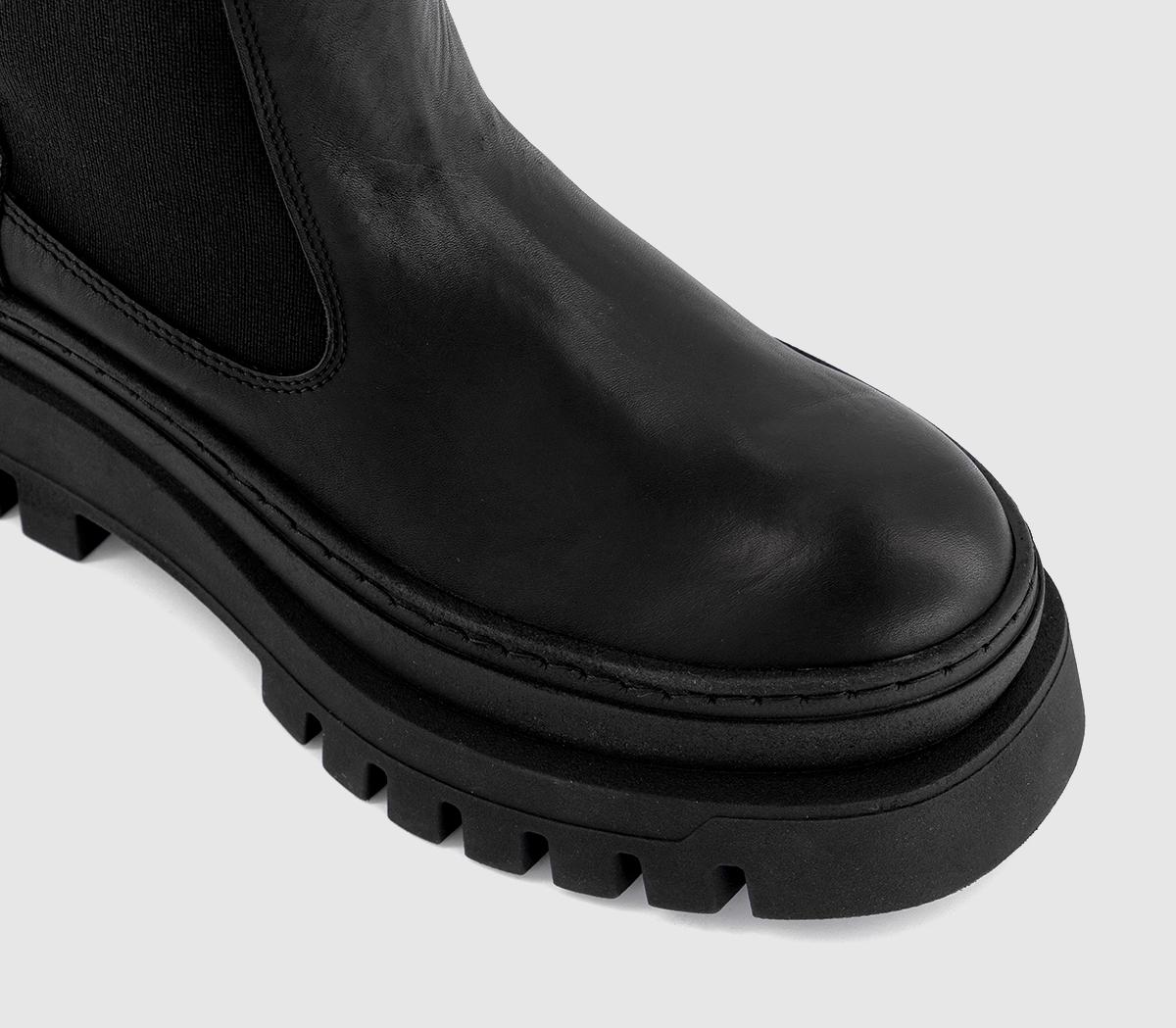 Steve Madden Cassandra Boots Steve Madden Cassandra Boots Black Leather